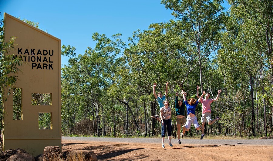 Entrance to Kakadu National Park