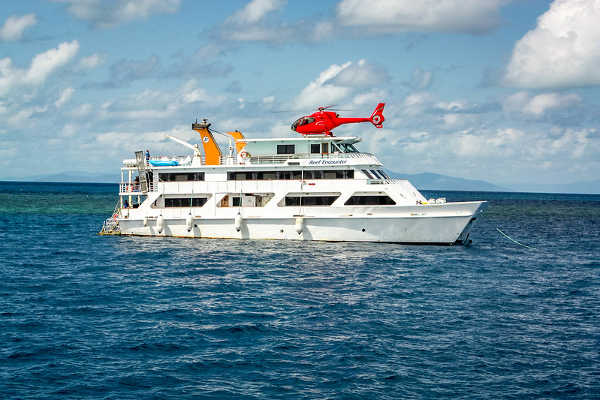 Great Barrier Reef Diving Boat