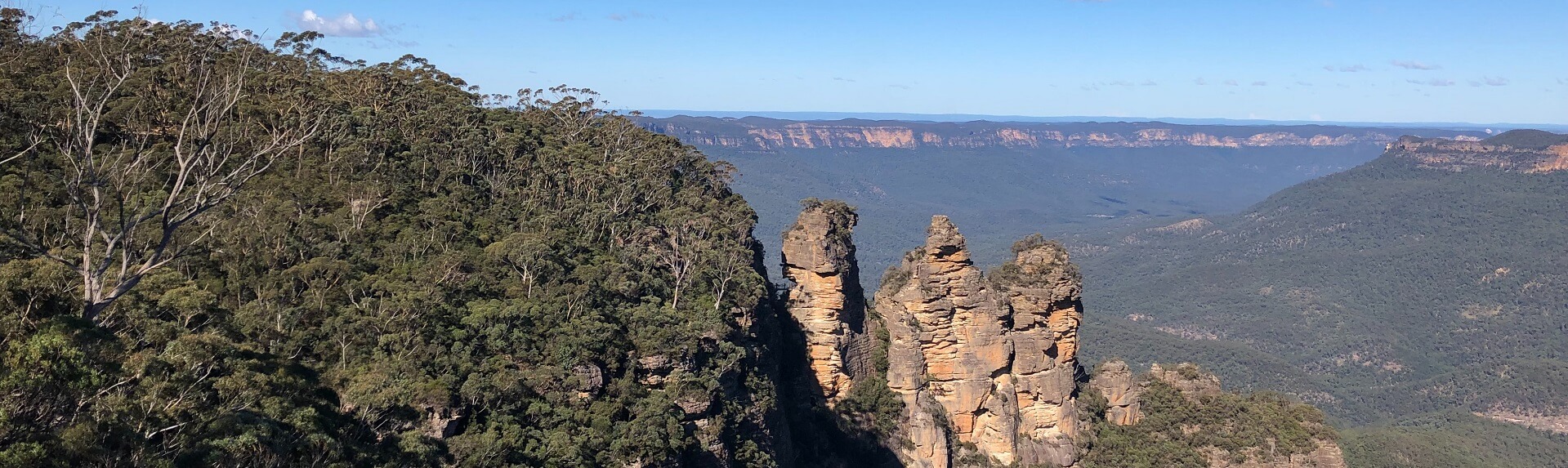 Where is the best place to view the Three Sisters?